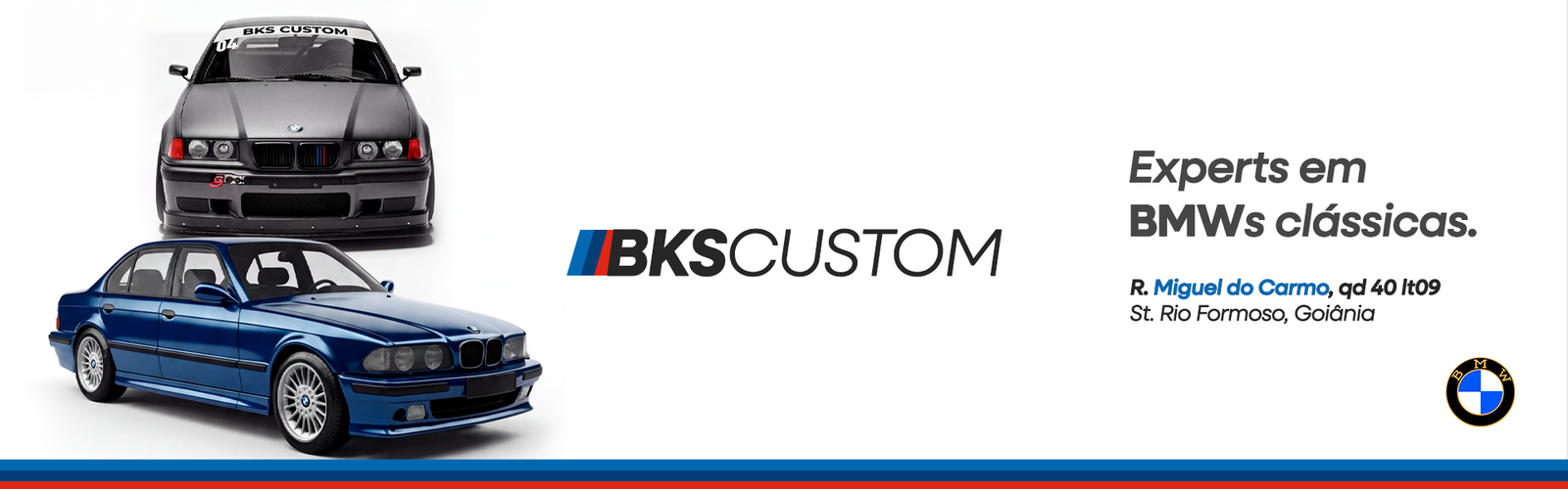 BKS Custom Autocenter — Especialistas em BMWs Clássicas em Goiânia